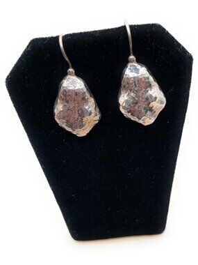 W1448 Retired Silpada Teardrop Sterling Earrings